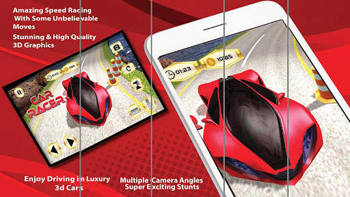 Car Racer-Driving Cars in Speed of Light screenshot 1