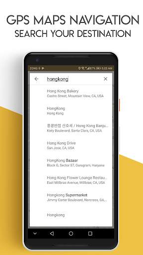 GPS Route Finder:Maps,Navigation,Travel Directions screenshot 1