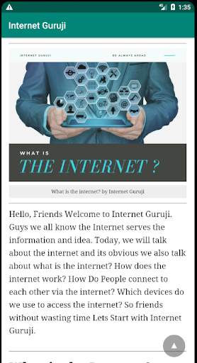 Internet Guruji screenshot 1