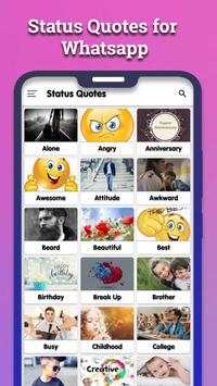 Status Quotes Image Creator screenshot 1