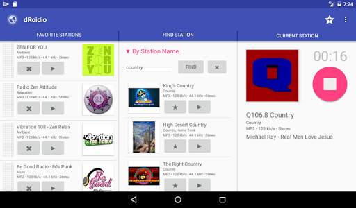 dRoidio Internet Radio Online скриншот 5