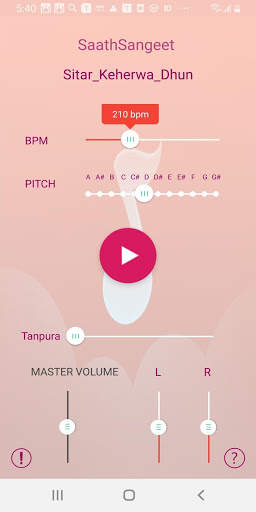 SaathSangeet Lehra & Tabla App 50% Launch Discount screenshot 1