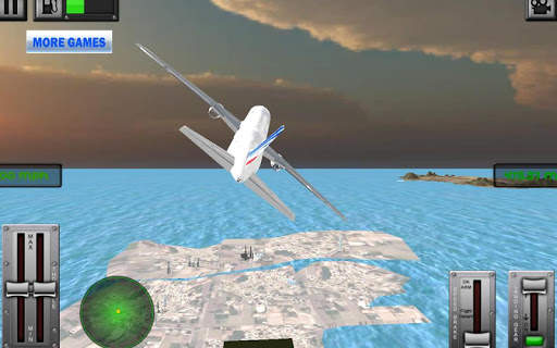 Flight Simulator Boeing 3D fly screenshot 1
