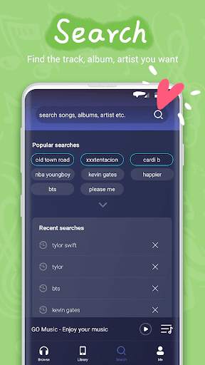 GO Music - Offline & online music, free MV, MP3 screenshot 4