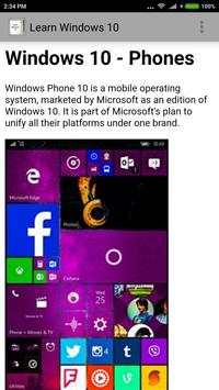 Learn Windows 10 скриншот 4