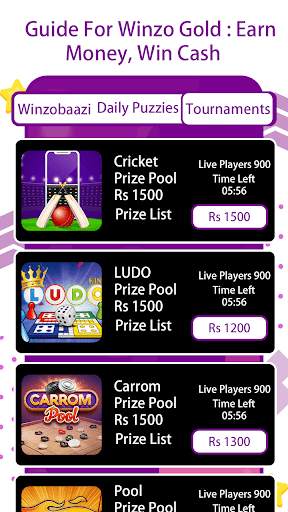 Winzoo Guide : Free Earn Money स्क्रीनशॉट 1