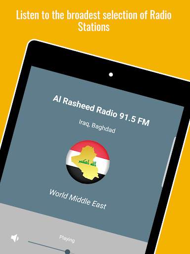Radio Iraq 📻🇮🇶 Iraqi Music & News Radio screenshot 9