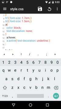 VCode - Code editor - screenshot 2