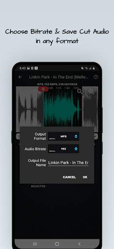 MP3 Audio Cutter Converter Merger & Video to Audio screenshot 4