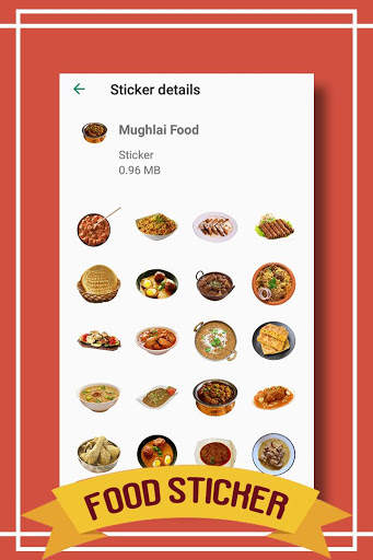 Food Stickers for whatsapp screenshot 4