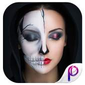 Scary Halloween Face Makeup Photo Editor 1.0