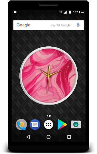 Marble Clock Live Wallpaper screenshot 5