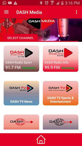 DASH MEDIA скриншот 1