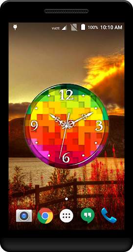 Colorfull Clock Live Wallpaper screenshot 3