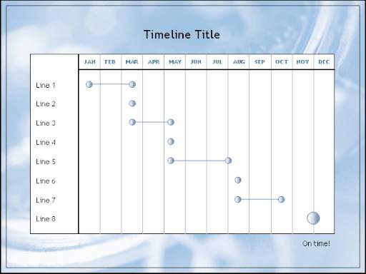 Editable Timeline Templates screenshot 5