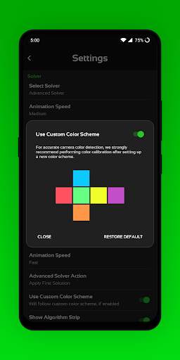 CubeX - Solver, Timer, 3D Cube screenshot 7