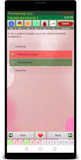 Pharmacology Quiz screenshot 5