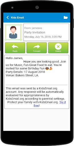 Kids Email - Email for Kids! screenshot 3