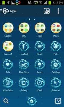 snow village go launcher theme screenshot 3