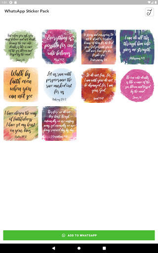 Have Faith in God Stickers for WhatsApp screenshot 10