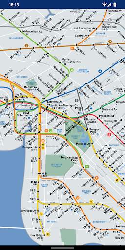 Map of NYC Subway - Offline MTA screenshot 5