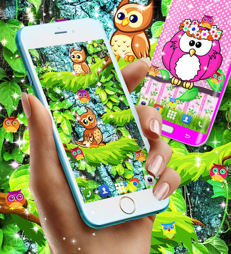 Owl live wallpaper screenshot 3
