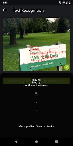 ML Kit screenshot 2