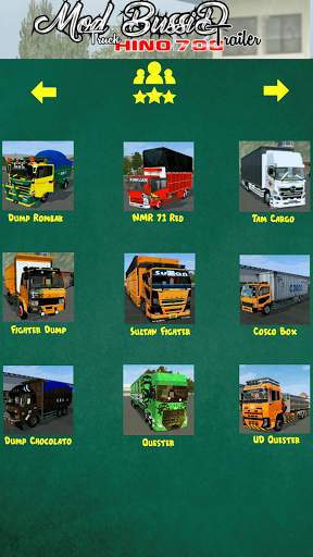 Mod Bussid Truck 700 Trailer screenshot 3