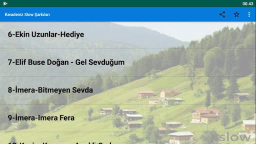 Karadeniz Şarkıları 2021 Slow(İnternetsiz) screenshot 2