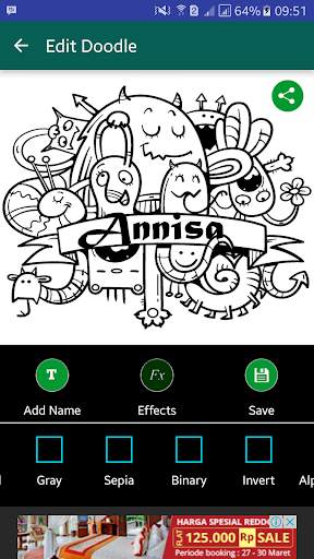 Doodle Name Art Maker screenshot 7