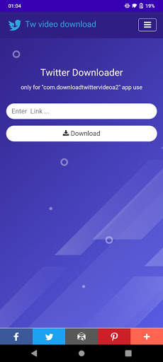 download twitter video : twitter downloader 2021 screenshot 2