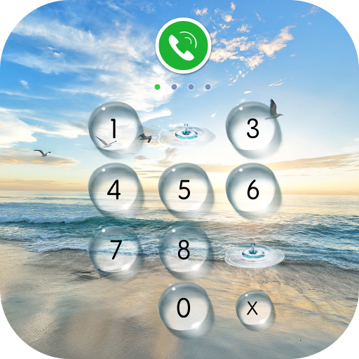 ikon AppLock Theme - Beach