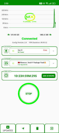 Mx Tunnel VPN - Super fast Net screenshot 4