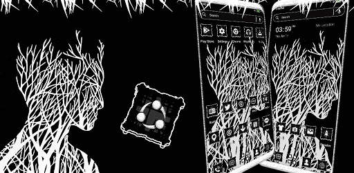 Human Tree Art Theme screenshot 7