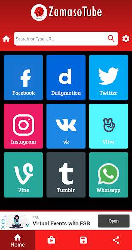 ZamasoTube - Video downloader for social platforms screenshot 1