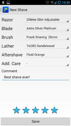 Shaving Buddy screenshot 2