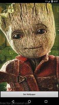 Baby groot wallpaper screenshot 2