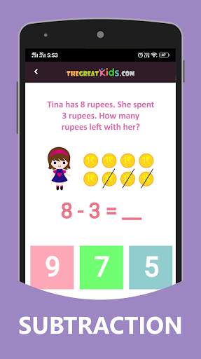 Class 1 Math App Complete Syllabus screenshot 8