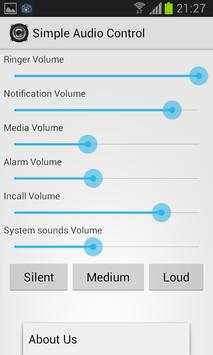 Simple Audio Control screenshot 2