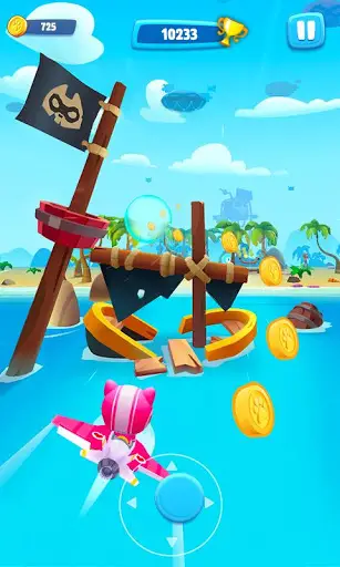 Talking Tom Fly Run: New Fun Running Game screenshot 7