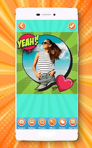 Pop Art Photo Frames 2 تصوير الشاشة