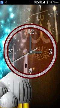 Allah Clock Live Wallpaper स्क्रीनशॉट 4