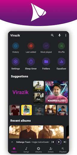 Virazik - Music Player screenshot 4