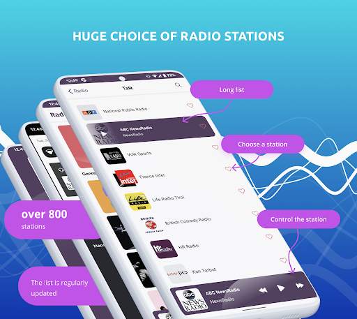Radio online. FM, music, news screenshot 1