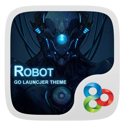 (FREE) Robot GOLauncher Theme V1.2.37