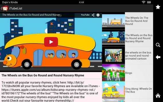 Kids Playlist for YouTube screenshot 3