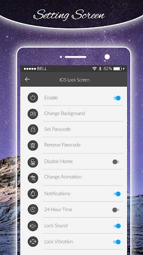 Lock Screen OS 11 screenshot 2