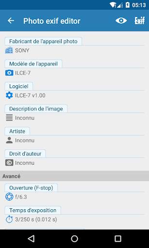 Photo exif editor screenshot 8