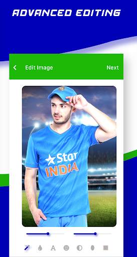 Cricket Photo Suit Editor screenshot 3