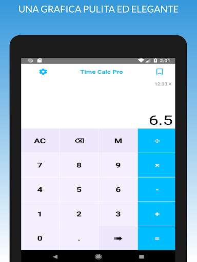 Time Calc - Calcolatrice Tempo screenshot 8